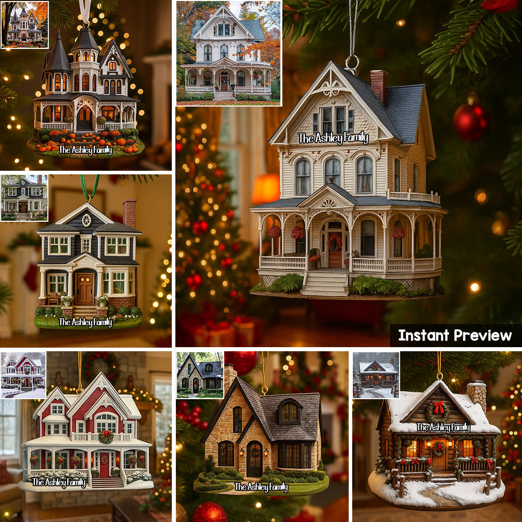 Our Home - Personalized Family Ornament