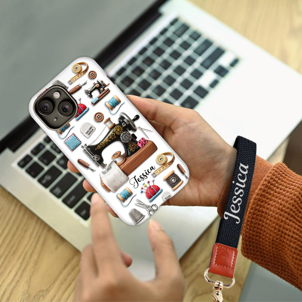 Stunning Sewing Machine - Personalized Sewing Full Print Phone Case