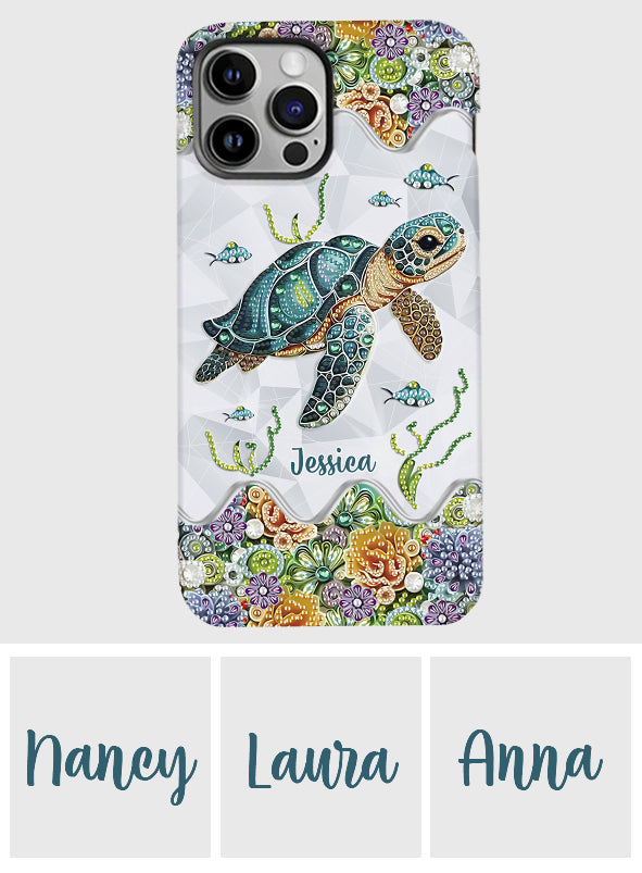 Just A Girl Who Loves Turtle - Personalized Turtle Full Print Phone Case