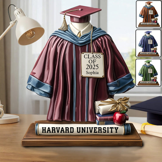 Class Of 2025 - Personalized Graduation Custom Shaped Acrylic Plaque