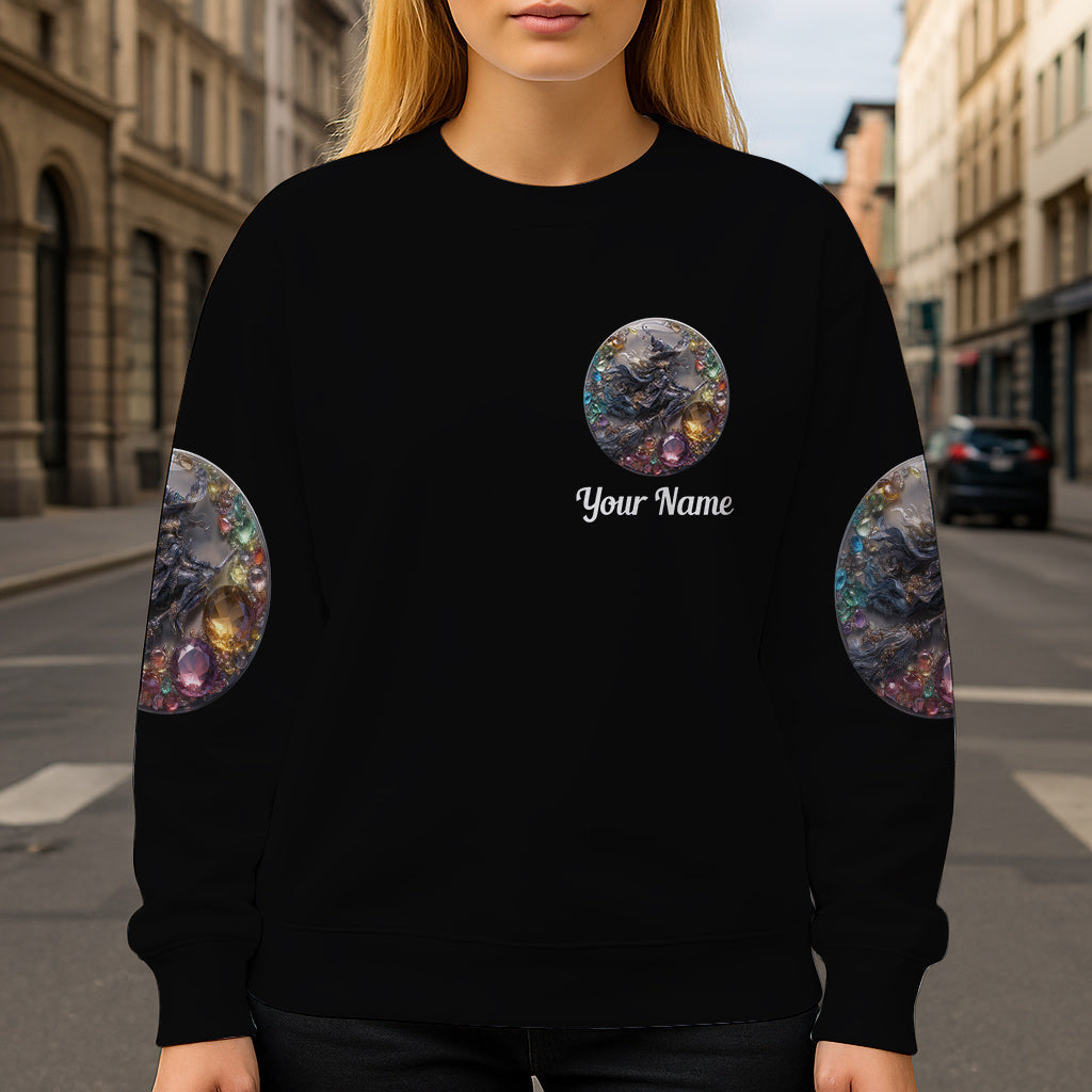 Sparkle Witch - Personalized Witch All Over Shirt