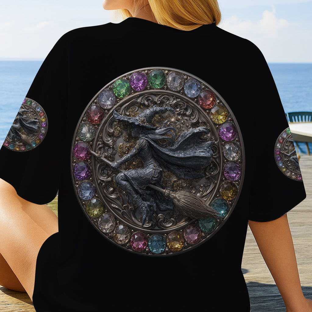Sparkle Witch - Personalized Witch All Over Shirt