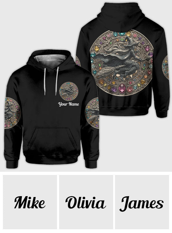 Sparkle Witch - Personalized Witch All Over Shirt