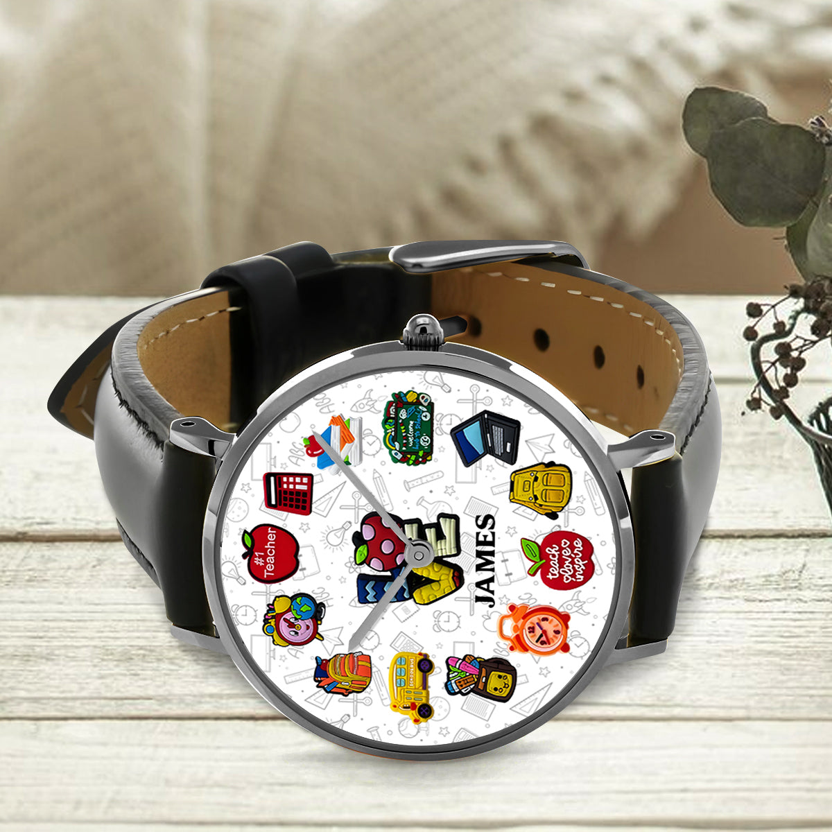 Teachers Who Love Teaching - Personalized Teacher Hand Watch