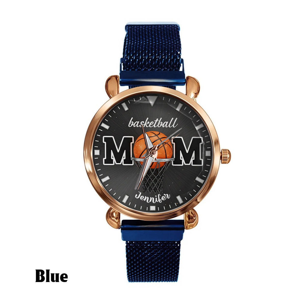 Basketballl Mom - Personalized Basketball Women Hand Watch