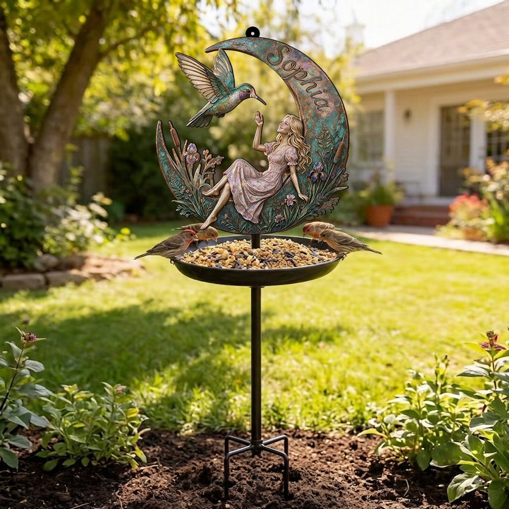 My Garden - Personalized Hummingbird Bird Feeder/ Bath