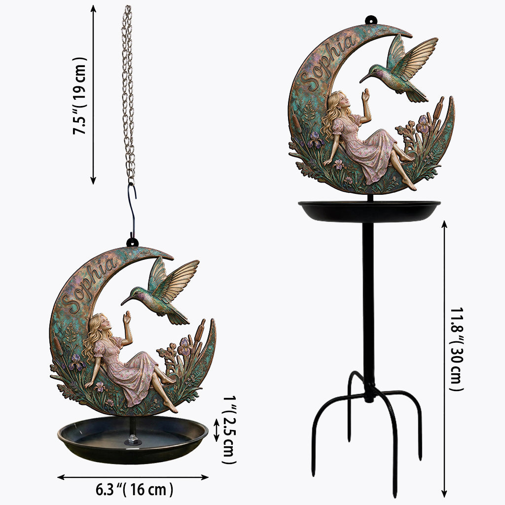 My Garden - Personalized Hummingbird Bird Feeder/ Bath