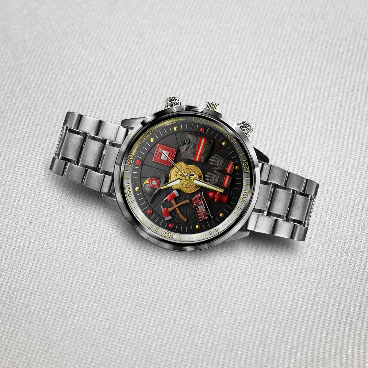 Proud Firefighter - Personalized Firefighter Hand Watch