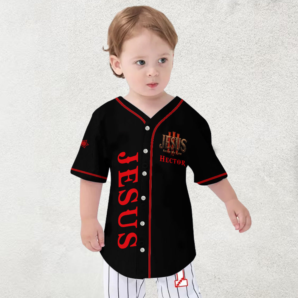 Love Jesus - Personalized Christian Baseball Jersey