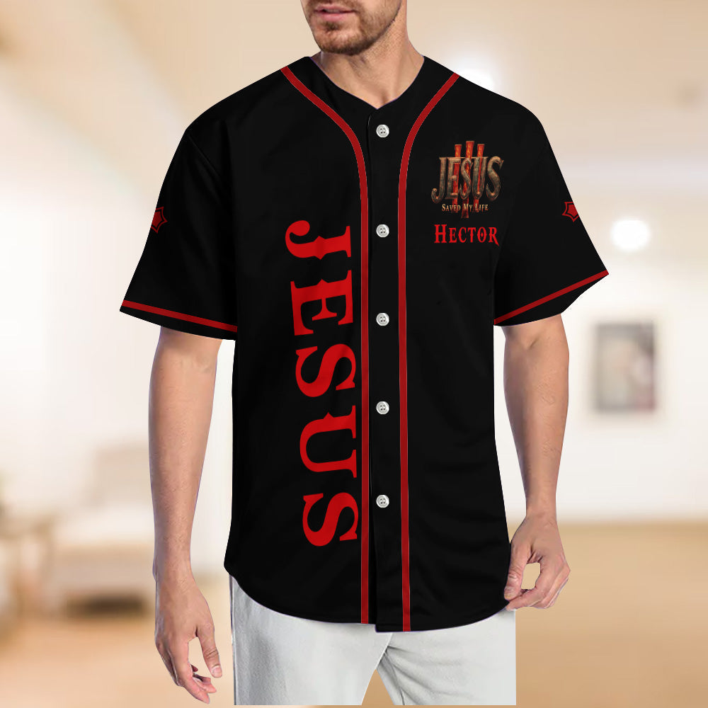Love Jesus - Personalized Christian Baseball Jersey