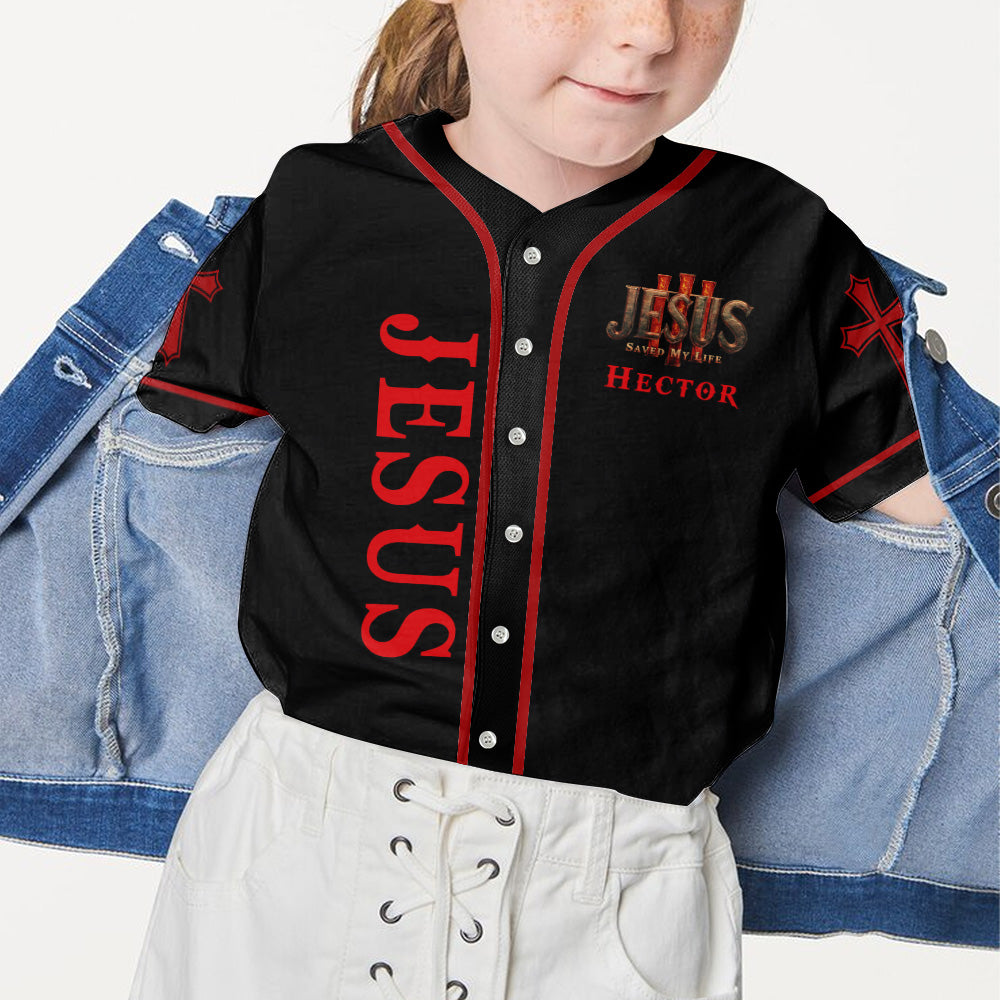 Love Jesus - Personalized Christian Baseball Jersey