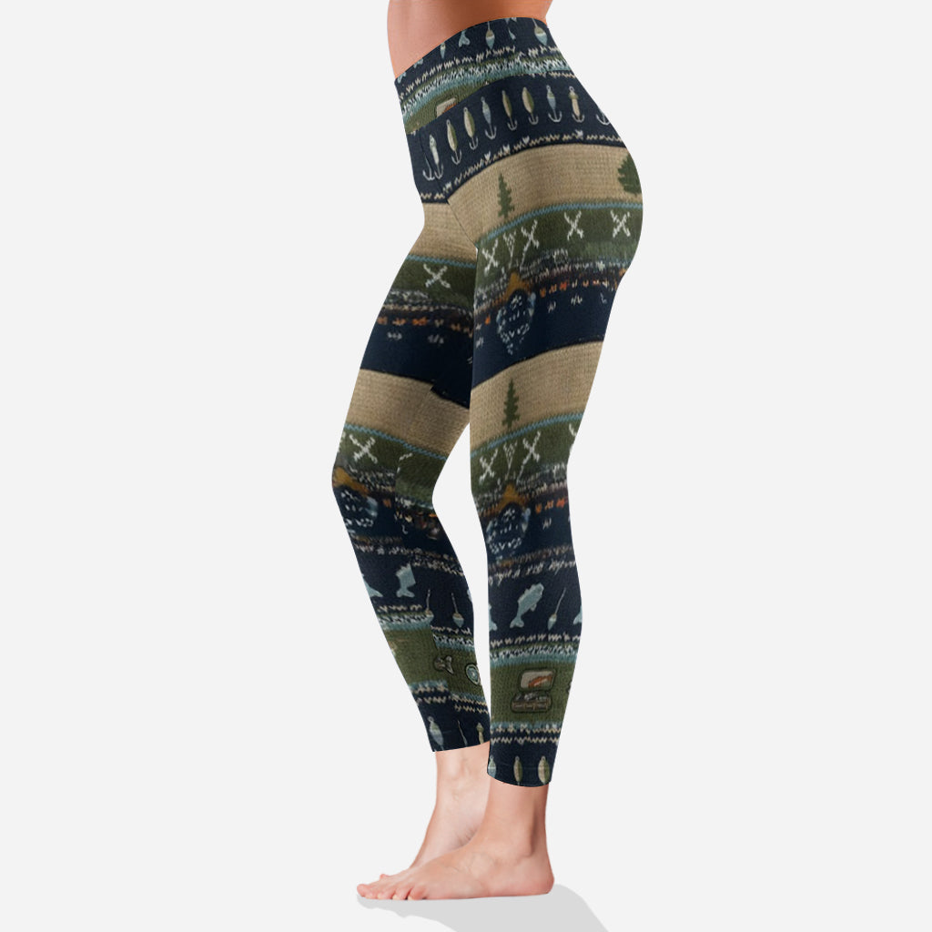 Bite Me - Personalized Fishing Leggings