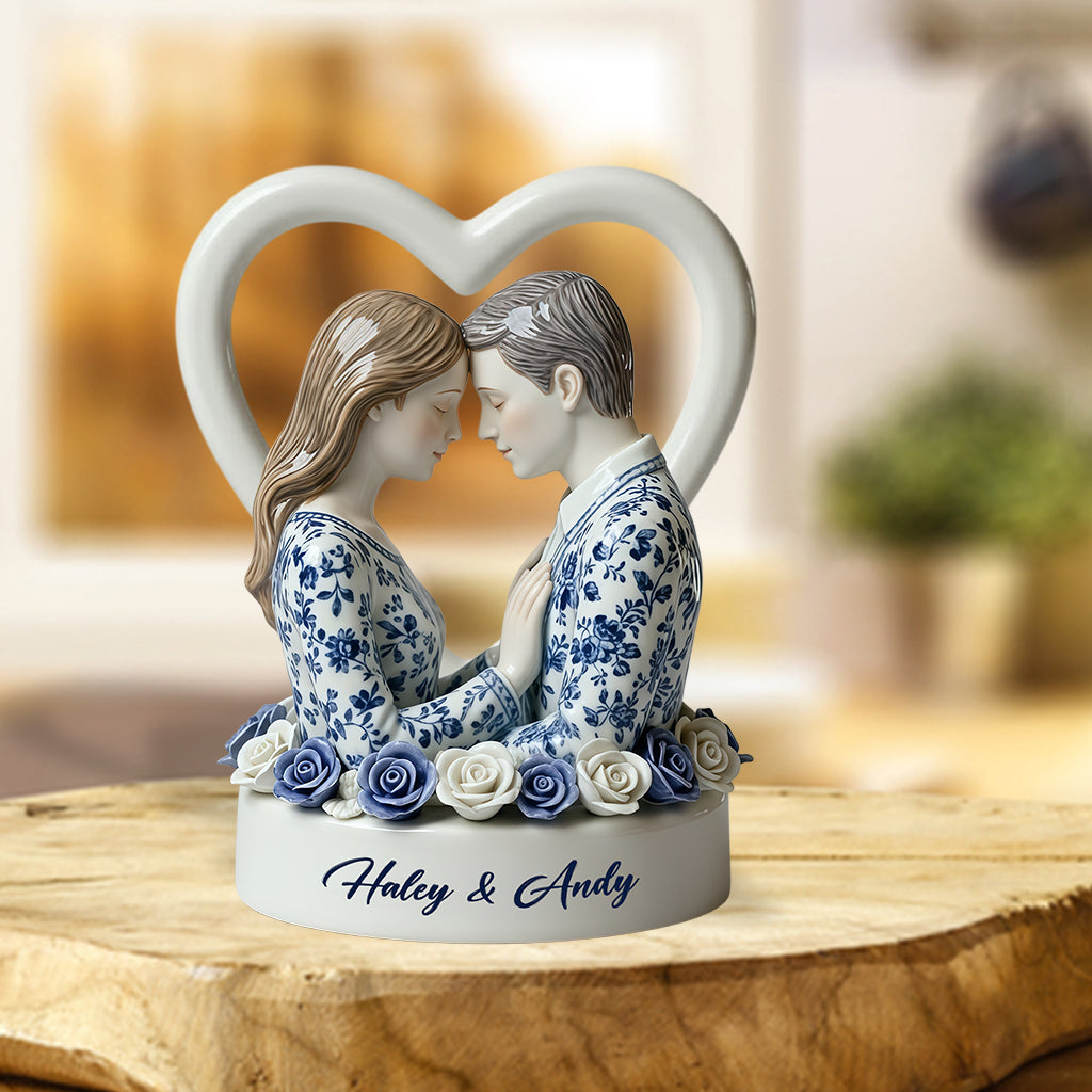 Toile De Jouy Couple You And Me We Got This - Personalized Couple Custom Shaped Acrylic Plaque