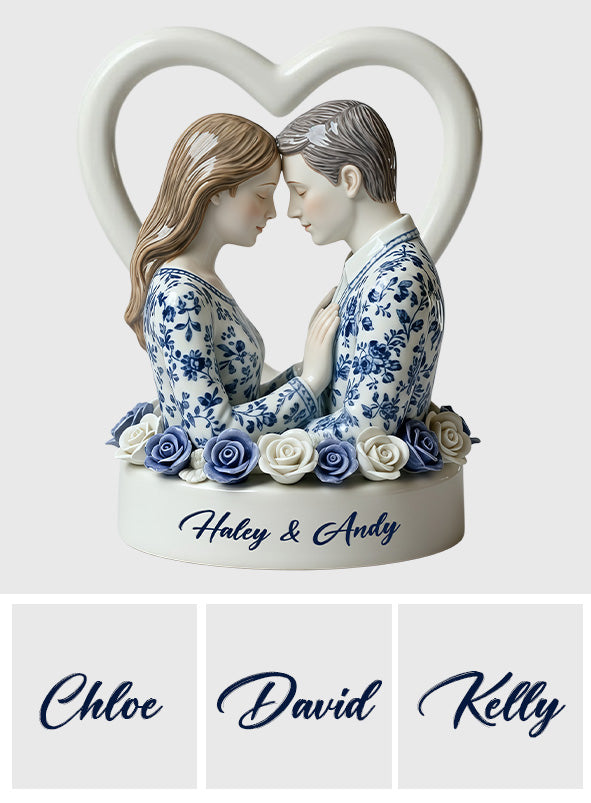 Toile De Jouy Couple You And Me We Got This - Personalized Couple Custom Shaped Acrylic Plaque