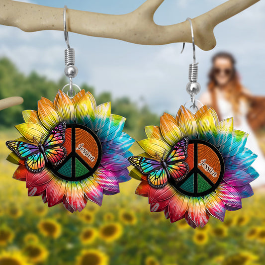 Hippie Soul - Personalized Hippie Earrings