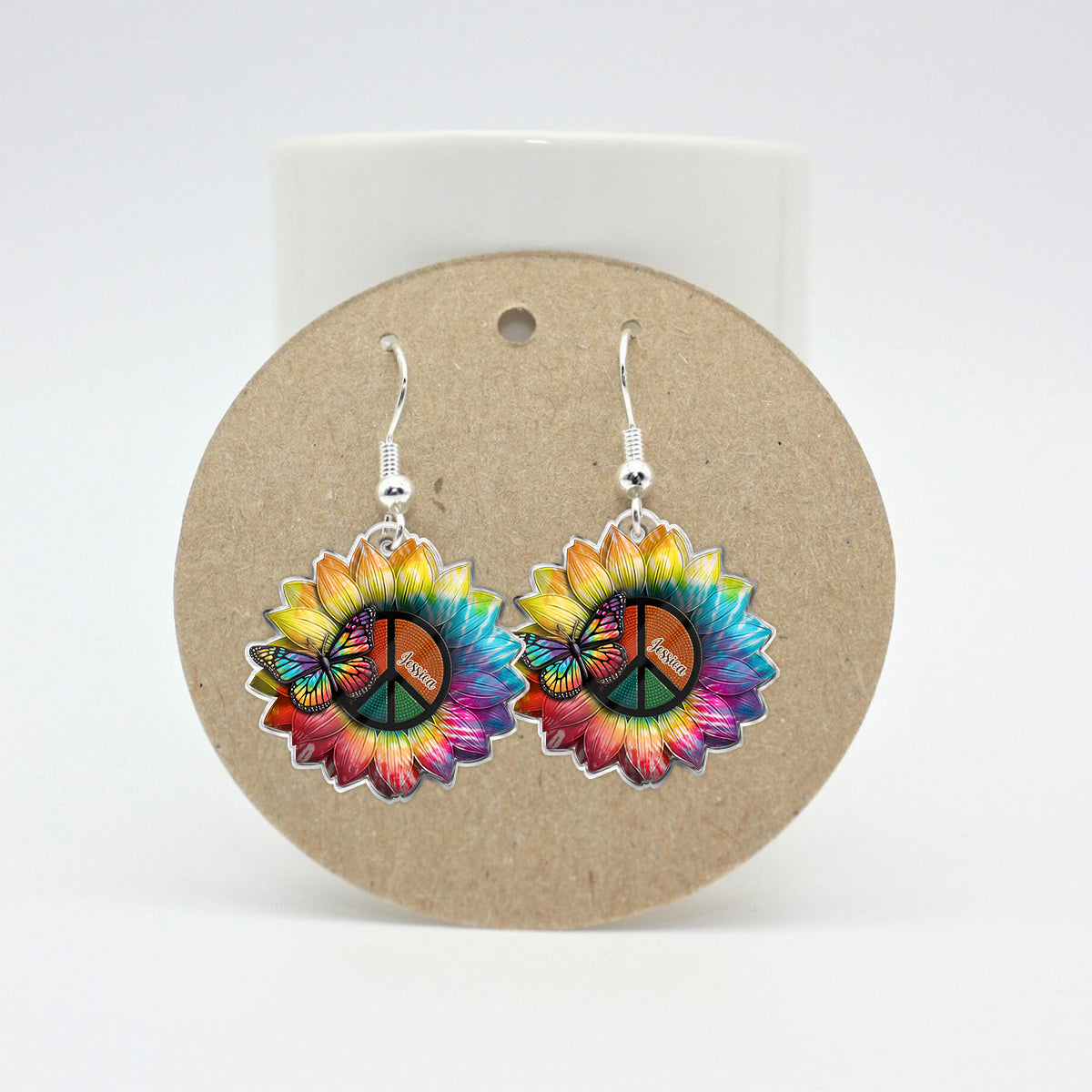 Hippie Soul - Personalized Hippie Earrings