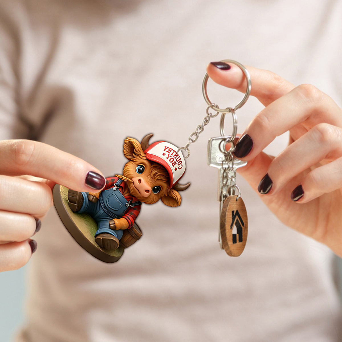 Highland Cow Advent Calendar 2025 - Highland Cow Folded Advent Calendar With Ornaments