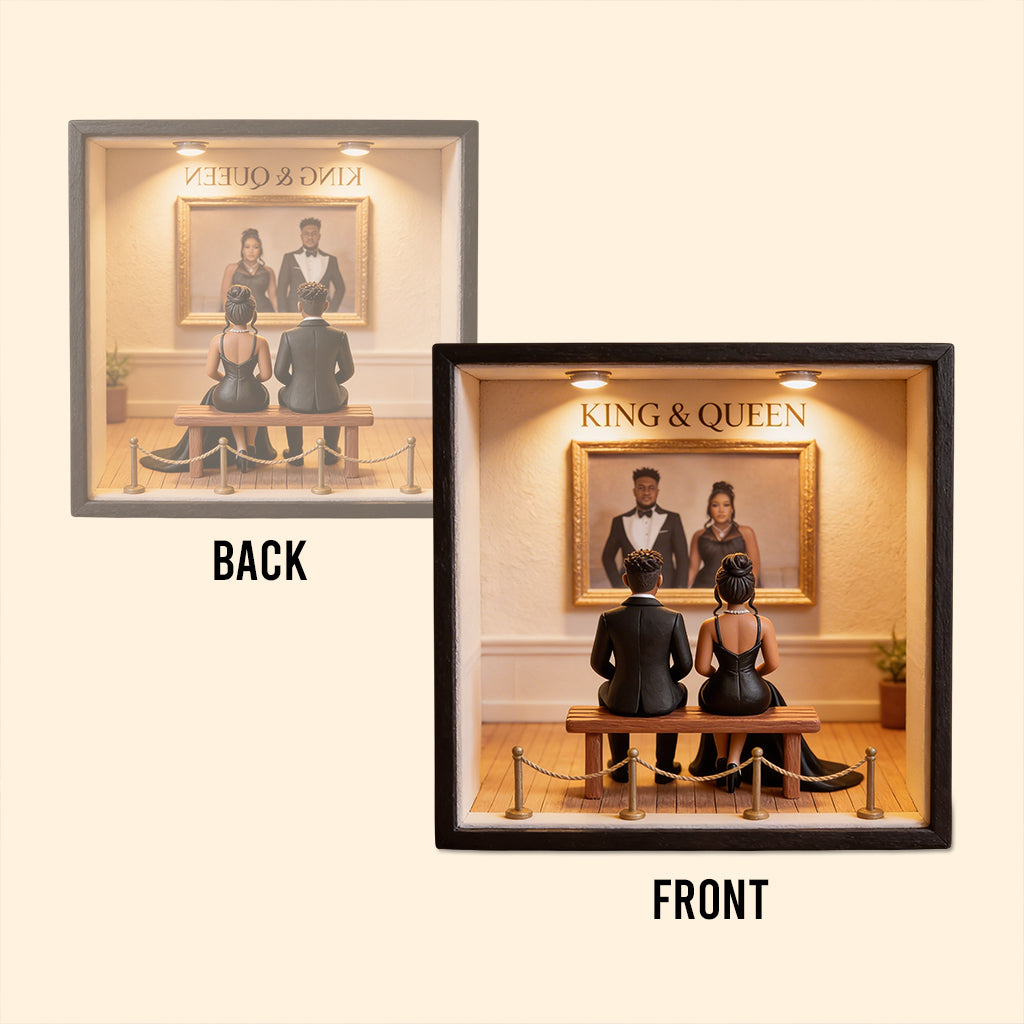 Our Moment - Personalized Couple Custom Shaped Acrylic Plaque