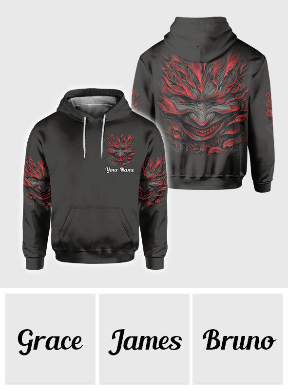 Very Merry Christmas - Personalized Mouse Wall Mirror With LED Light