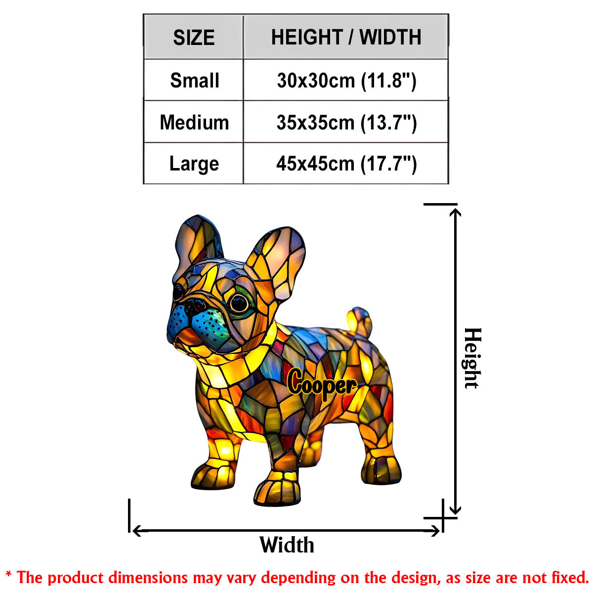 LightPup Home Decor - Personalized Dog LED Light Acrylic Sign