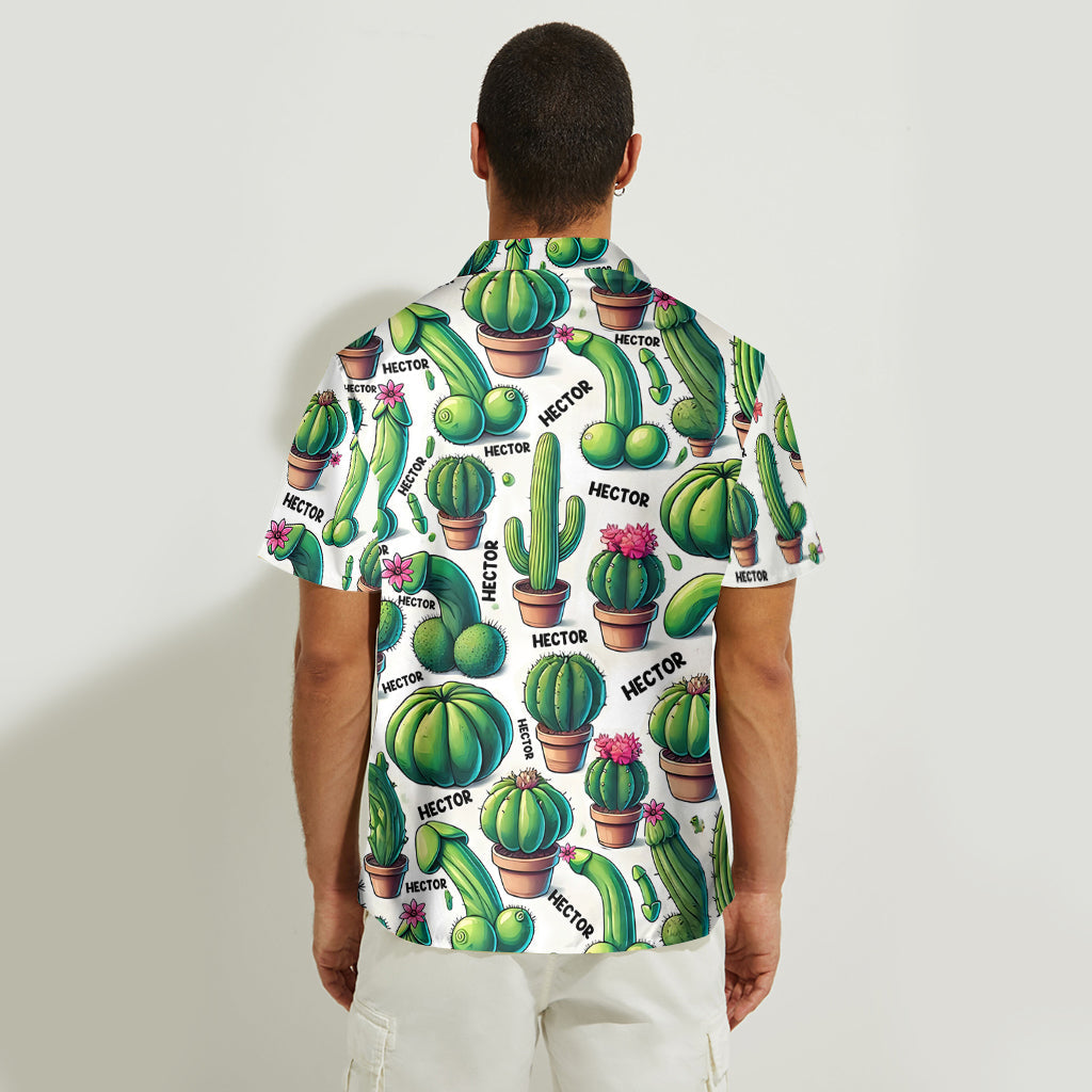 Adult Humor Pattern - Personalized Sea Lover Hawaiian Shirt