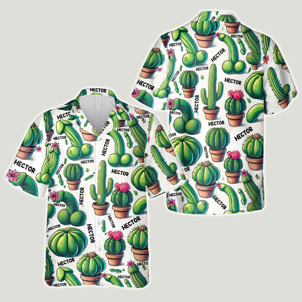 Adult Humor Pattern - Personalized Sea Lover Hawaiian Shirt