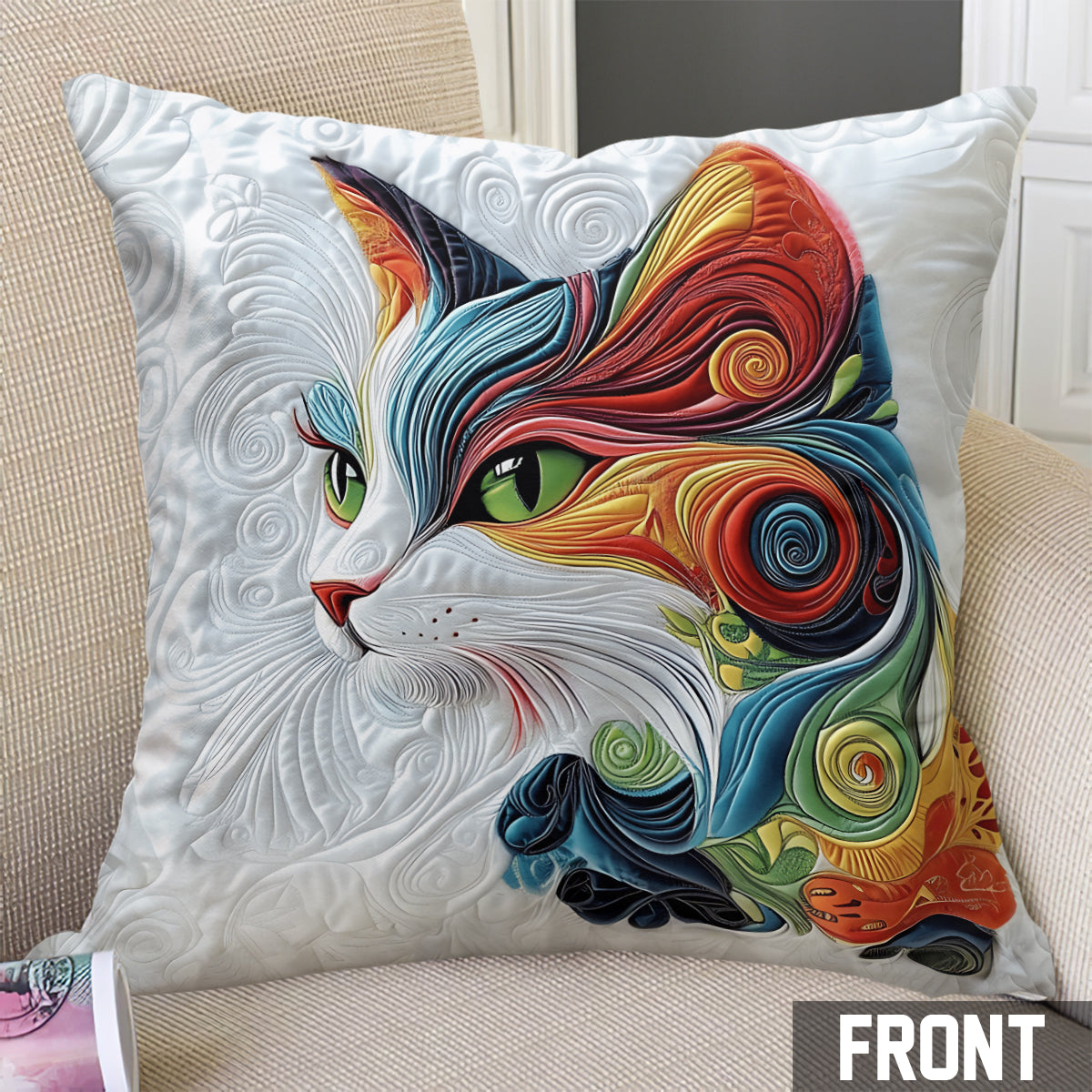 Adorable Cat - Cat Throw Pillow