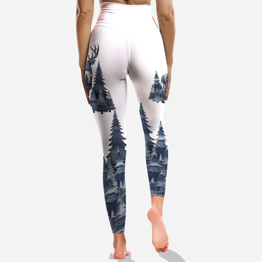 Deer Hunting - Personalized Hunting Hoodie and Leggings