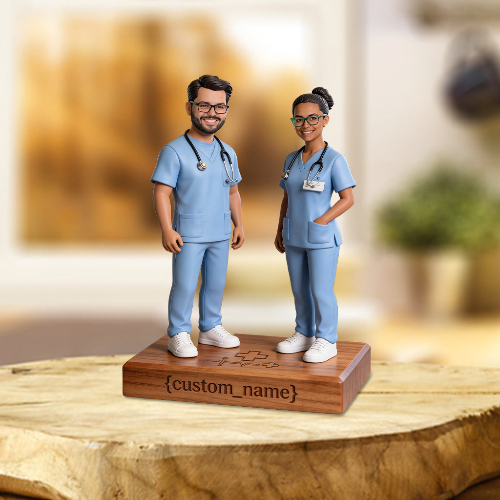 Nurse Gift Idea - Personalized Nurse Custom Shaped Acrylic Plaque