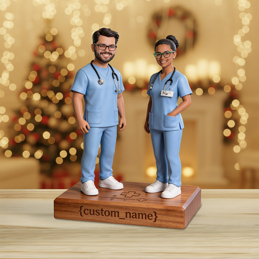 Nurse Gift Idea - Personalized Nurse Custom Shaped Acrylic Plaque