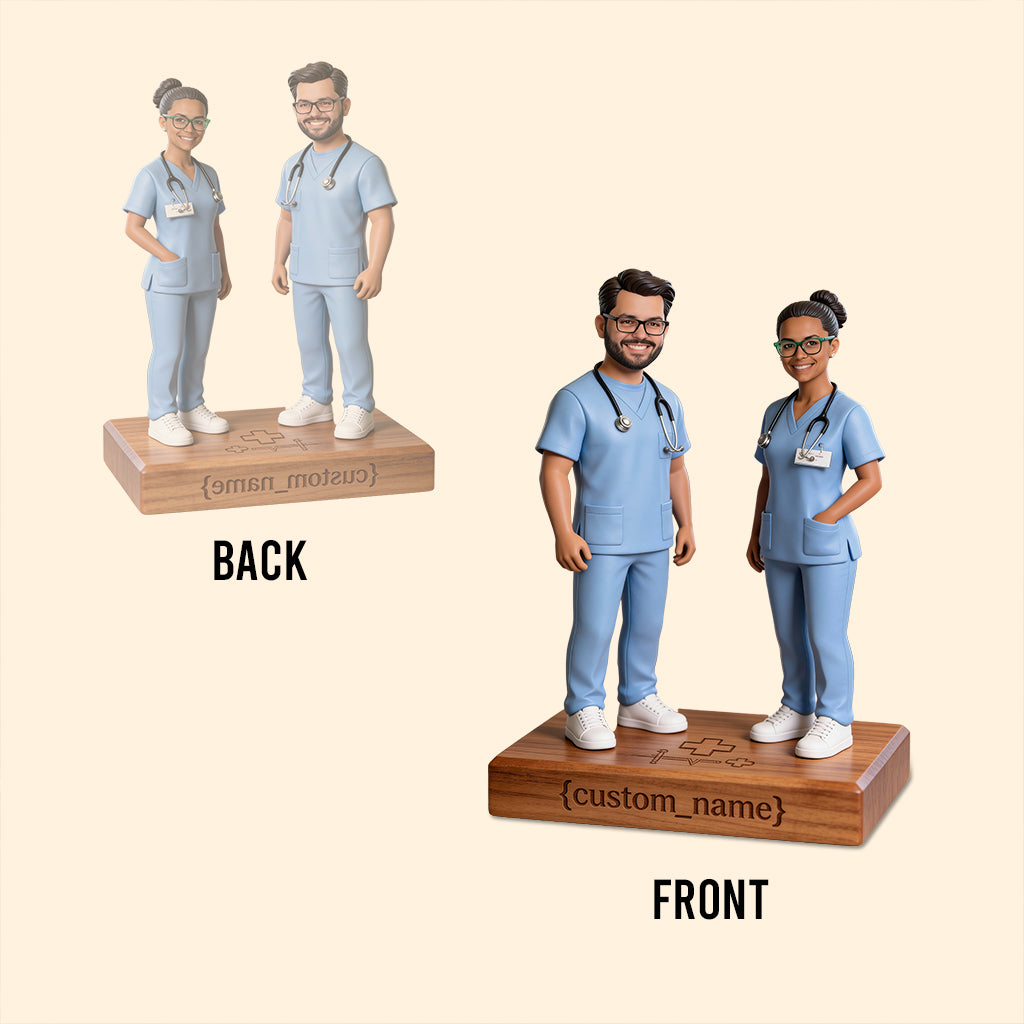 Nurse Gift Idea - Personalized Nurse Custom Shaped Acrylic Plaque