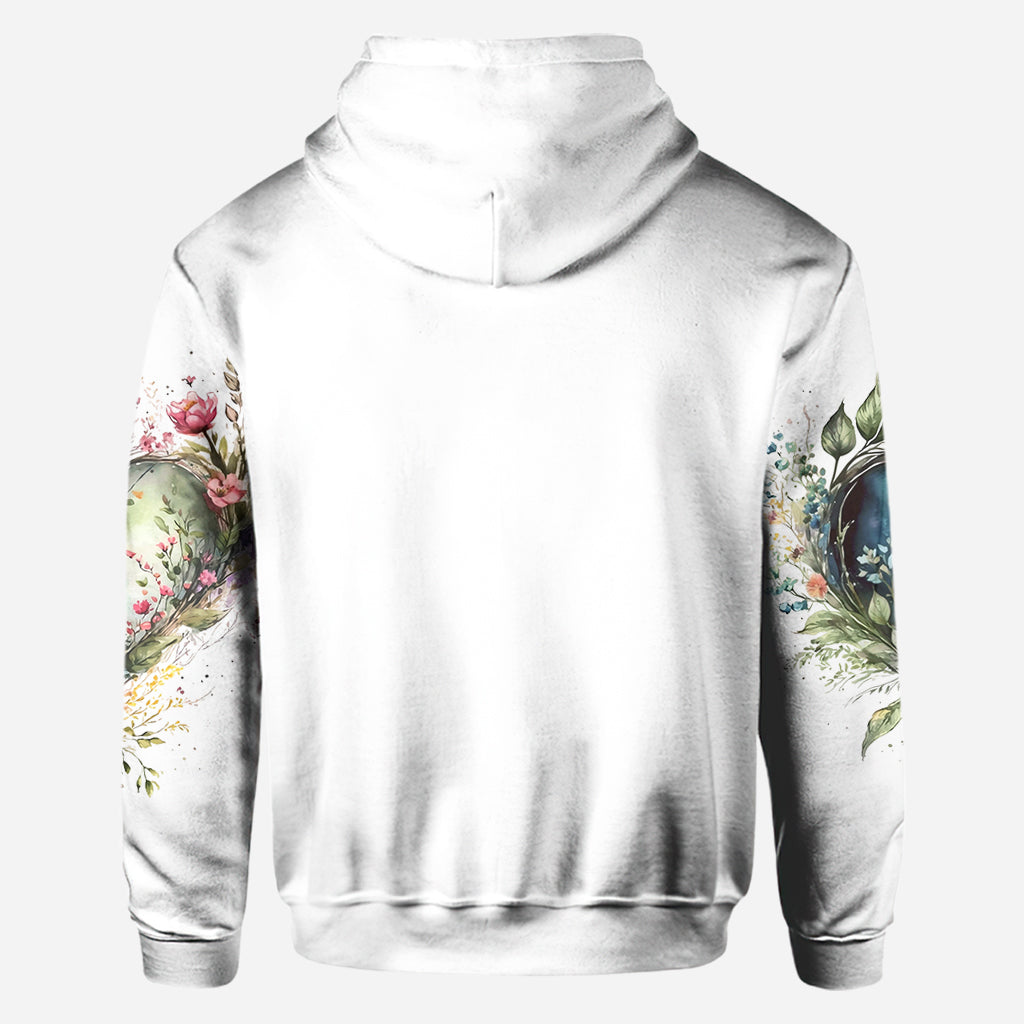 Mom's Grandma's Flowers - Personalized Mother All Over Shirt