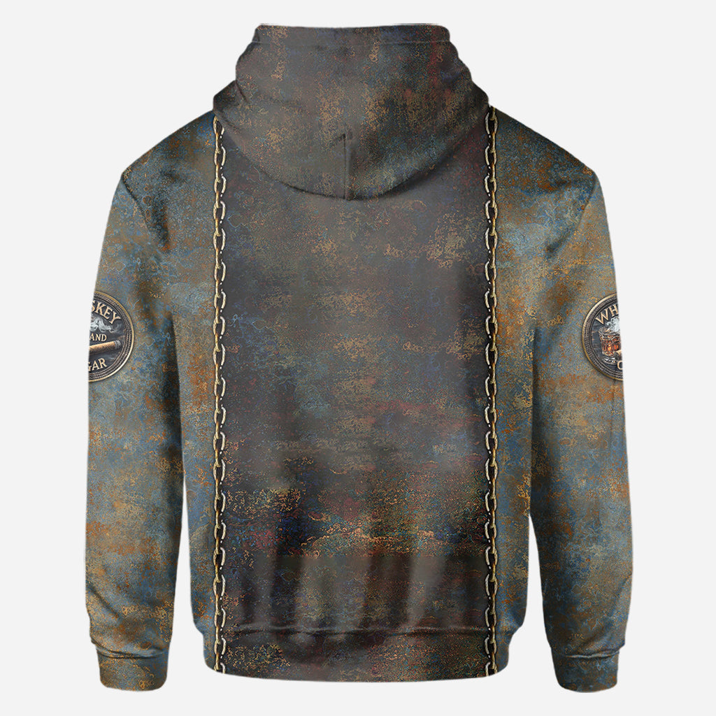 Whiskey And Cigar - Personalized Whisky All Over Shirt