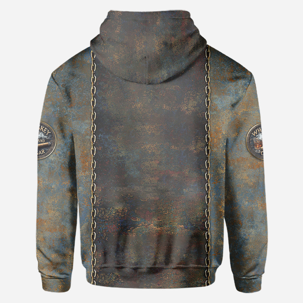 Whiskey And Cigar - Personalized Whisky All Over Shirt