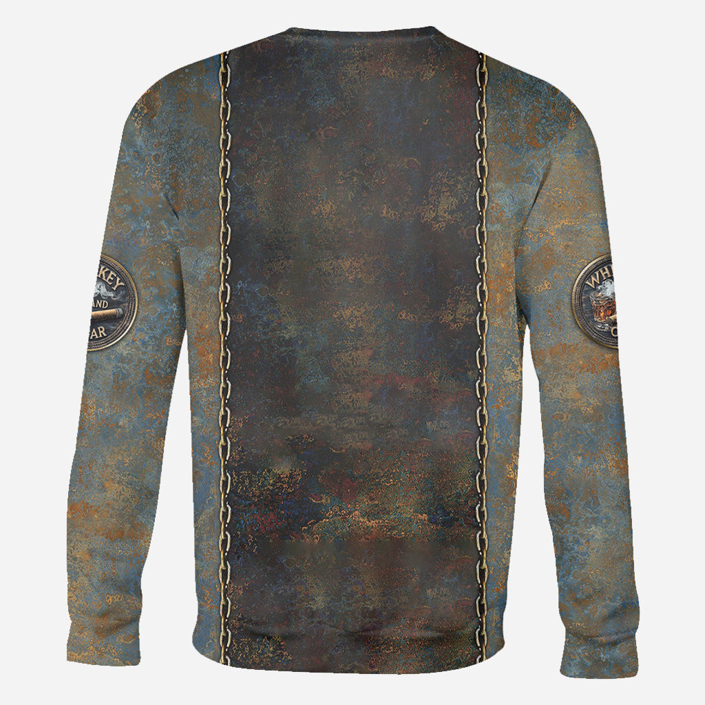 Whiskey And Cigar - Personalized Whisky All Over Shirt