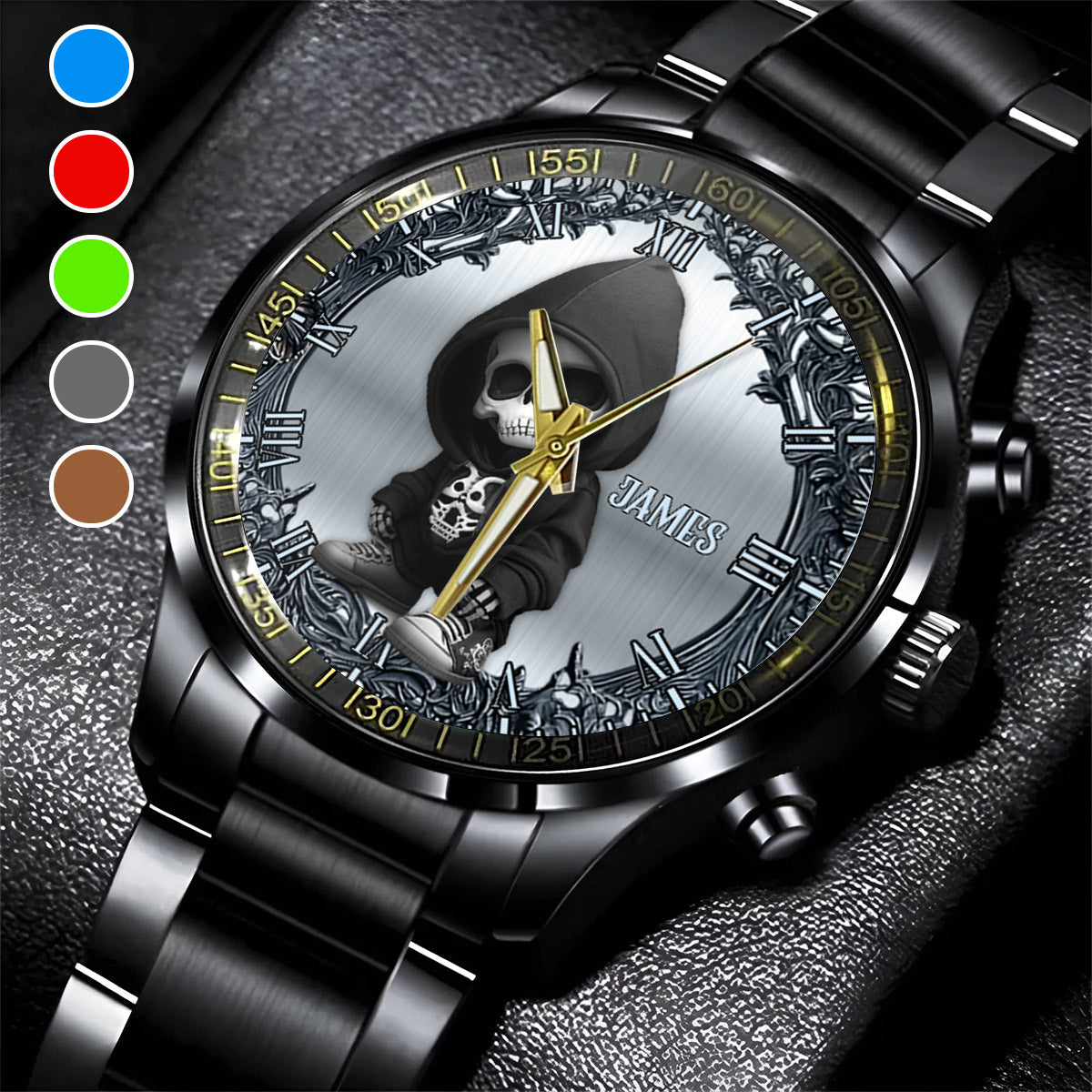 Cool Skull - Personalized Skull Hand Watch
