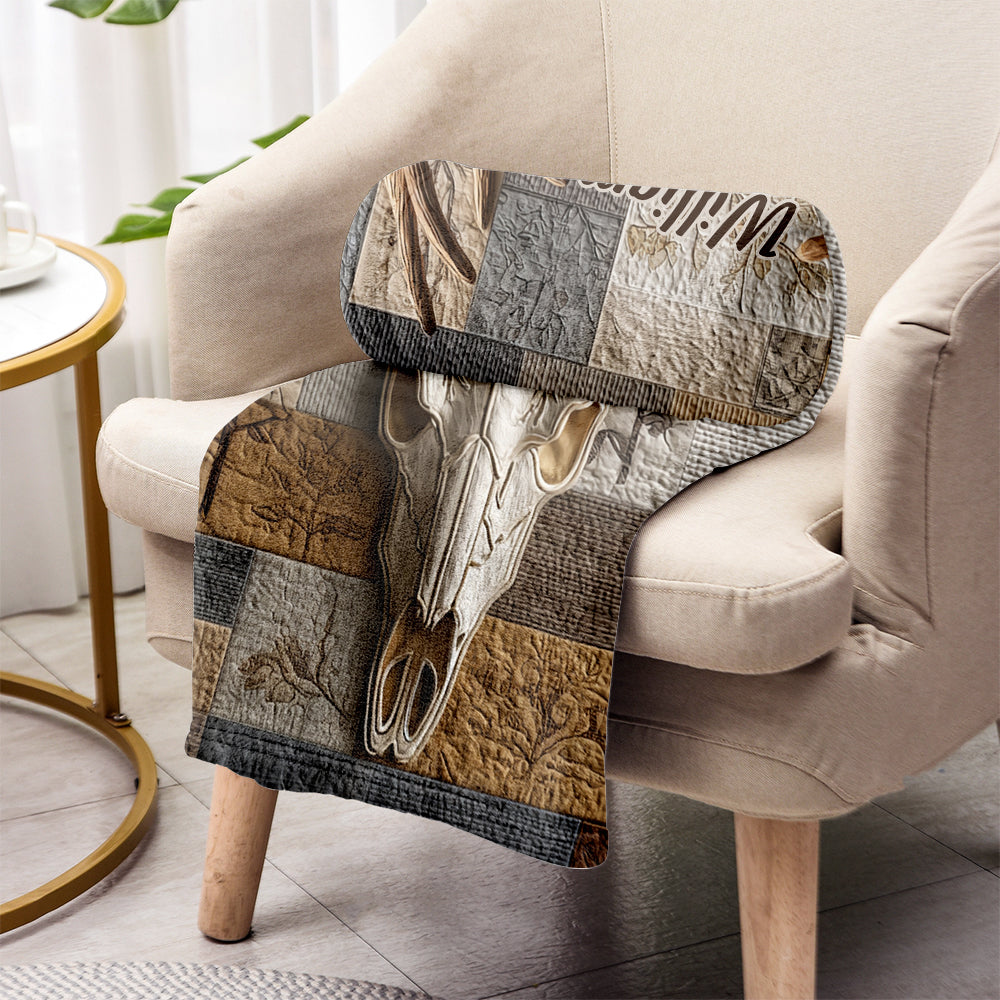 Love Hunting - Personalized Hunting Blanket