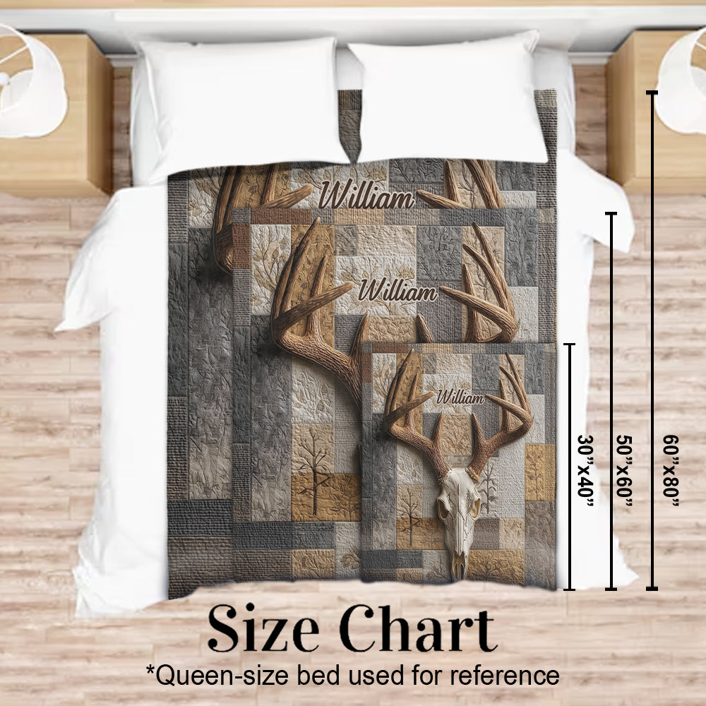 Love Hunting - Personalized Hunting Blanket