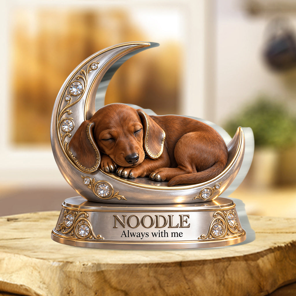 Custom Dog Lover Gift Personalized Pet Portrait Desig, Unique Dog Mom Dad Present for Puppy Owners, Cute Pet Memorial Gift, Personalized Dog Gift - Personalized Dog Custom Shaped Acrylic Plaque