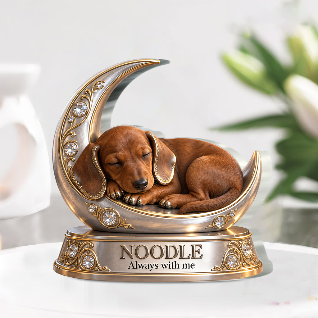 Custom Dog Lover Gift Personalized Pet Portrait Desig, Unique Dog Mom Dad Present for Puppy Owners, Cute Pet Memorial Gift, Personalized Dog Gift - Personalized Dog Custom Shaped Acrylic Plaque
