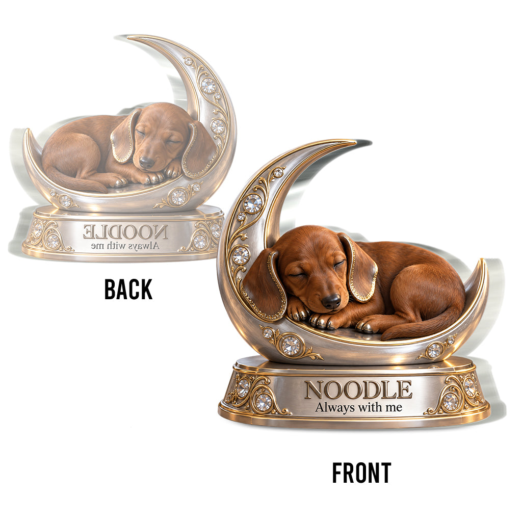 Custom Dog Lover Gift Personalized Pet Portrait Desig, Unique Dog Mom Dad Present for Puppy Owners, Cute Pet Memorial Gift, Personalized Dog Gift - Personalized Dog Custom Shaped Acrylic Plaque