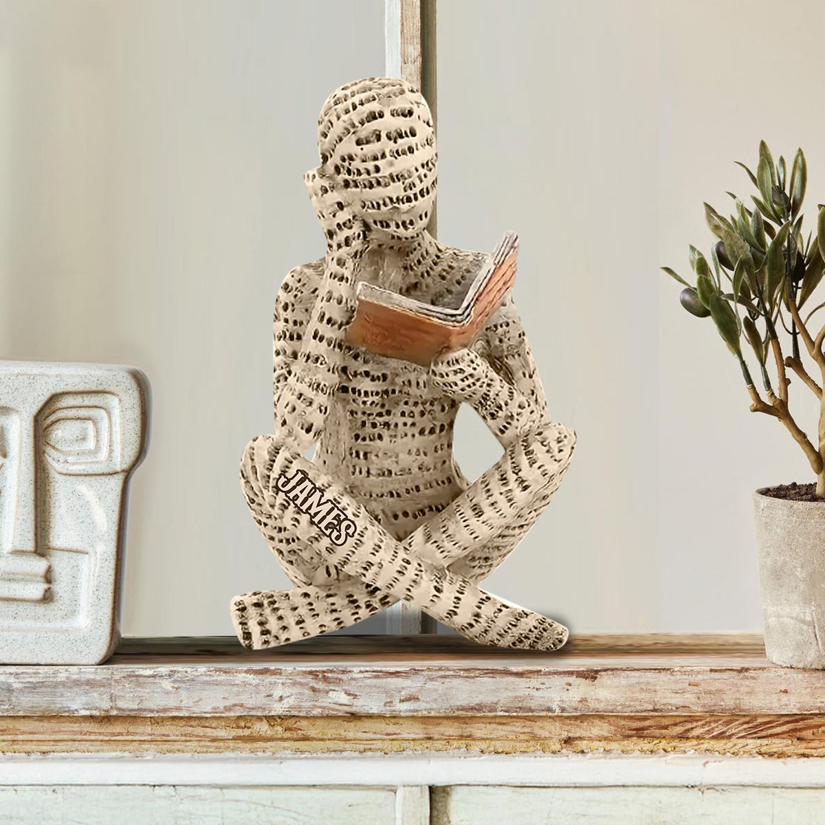 I Just Want - Personalized Book Custom Shaped Wood Plaque