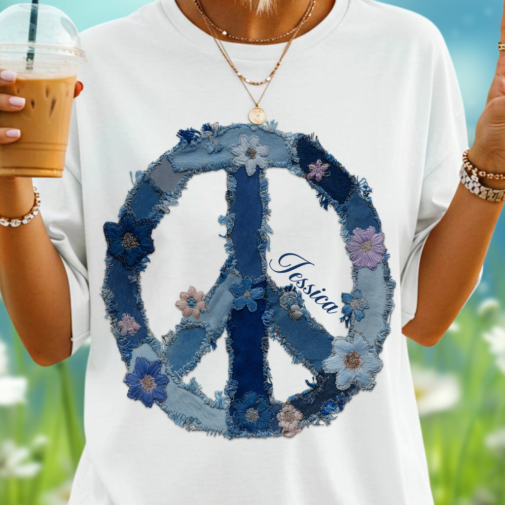 Hippie Soul - Personalized Hippie T-shirt And Hoodie