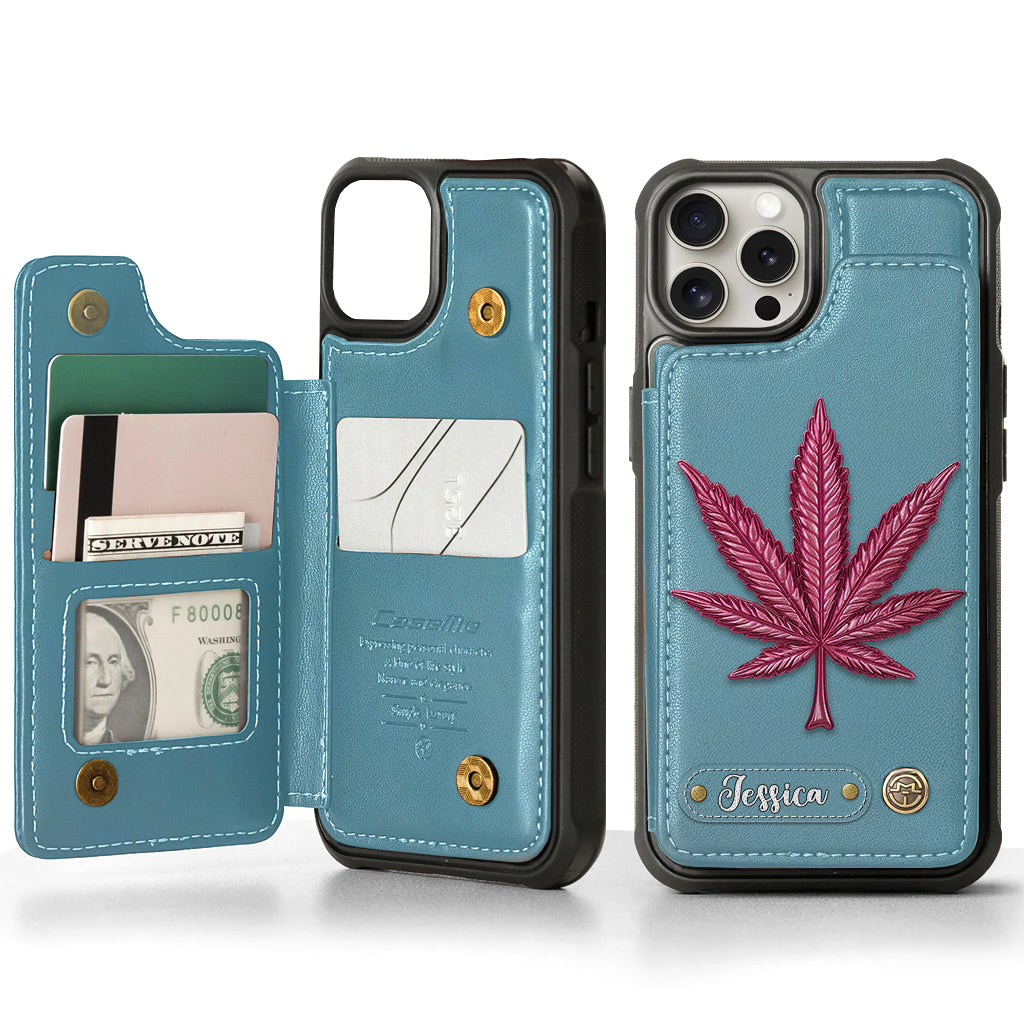 Good Mood - Personalized Weed Wallet Phone Case