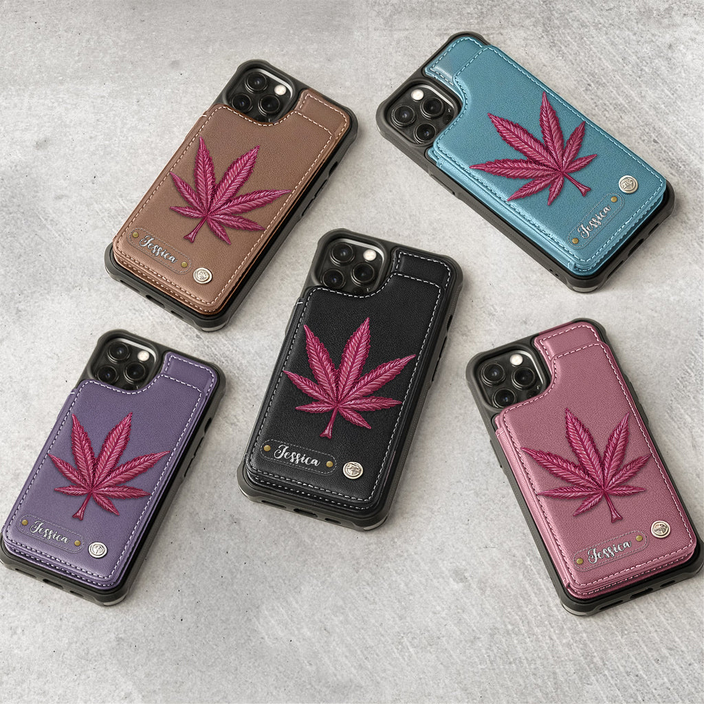 Good Mood - Personalized Weed Wallet Phone Case