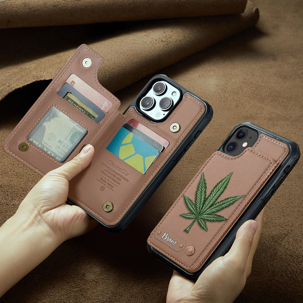 Good Mood - Personalized Weed Wallet Phone Case