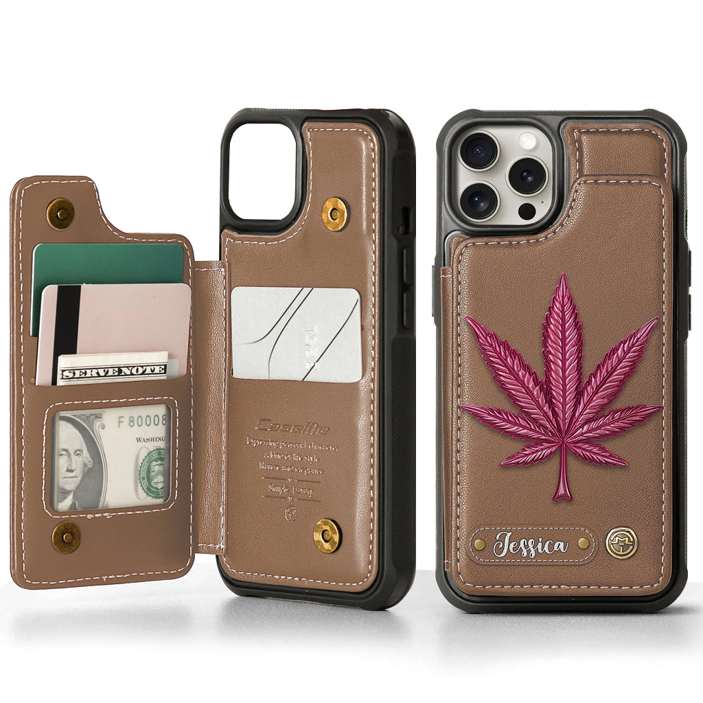 Good Mood - Personalized Weed Wallet Phone Case