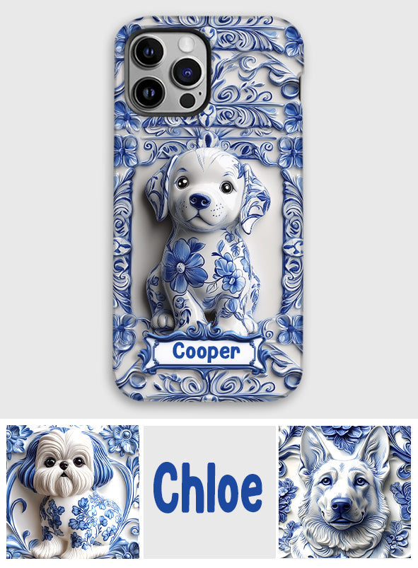 Cute Labrador Retriever - Personalized Dog Full Print Phone Case