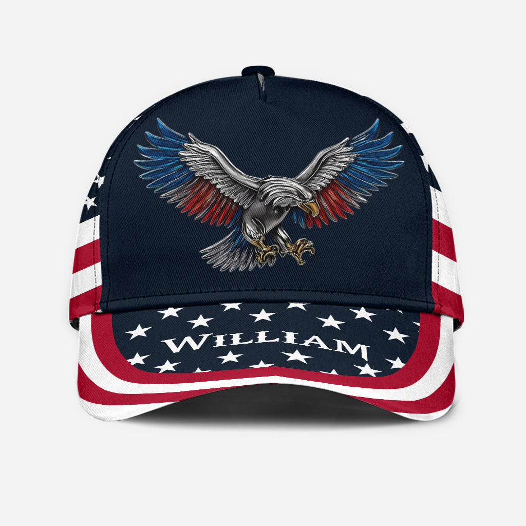 Freedom Strong Eagle - Personalized Independence Day/ 4th of July Classic Cap