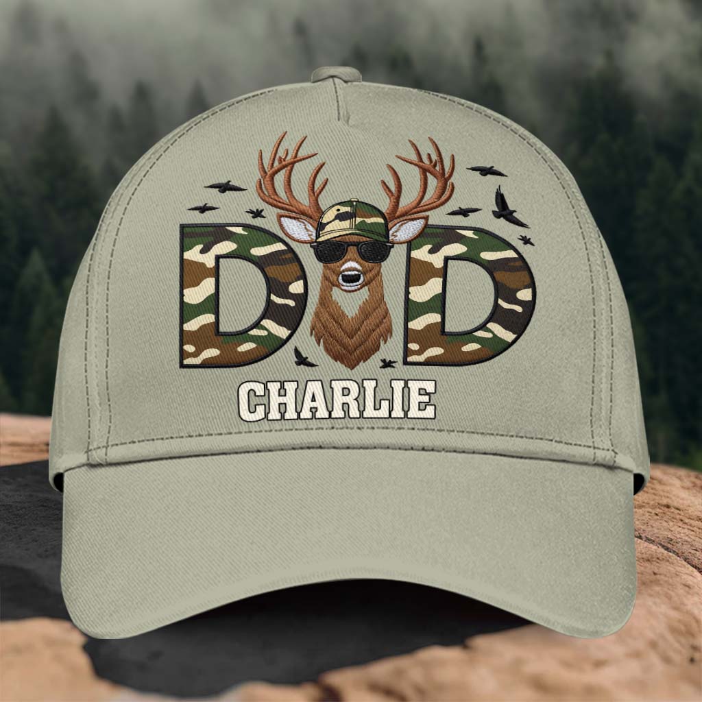 Best Bucking Dad Ever - Personalized Father Classic Cap
